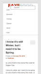 Mobile Screenshot of fayefood.com